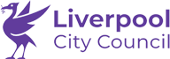 Logo of one of our partners, Liverpool city council.